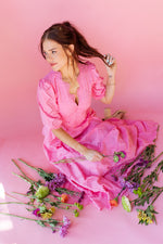 mode, victoria eyelet maxi dress