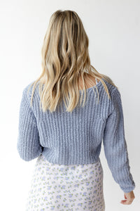 mode, hailee knit cardigan sweater