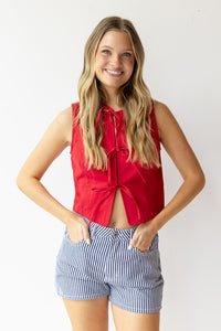 coraline striped shorts