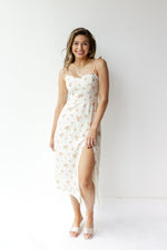 mode, hallie floral middy dress