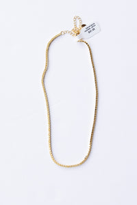 mode, sienna tennis necklace, yellow