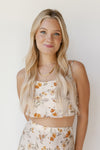mode, wonderlust floral crop top