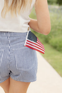 coraline striped shorts