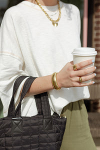 mode, she's golden bracelet