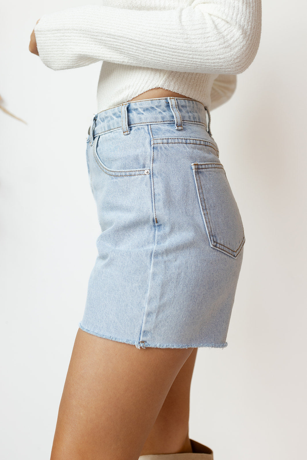 mode, delaney denim shorts