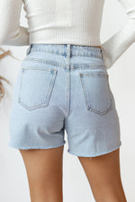mode, delaney denim shorts