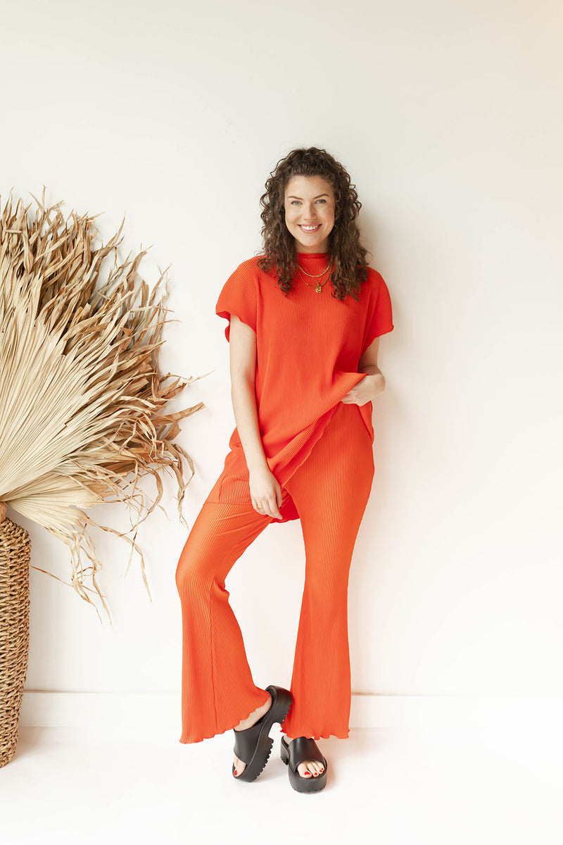 vivianne pleated pants