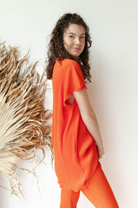 mode, carmen tunic top