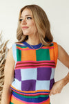 in the groove knit tank