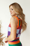 in the groove knit tank