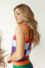 in the groove knit tank