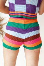 in the groove knit shorts
