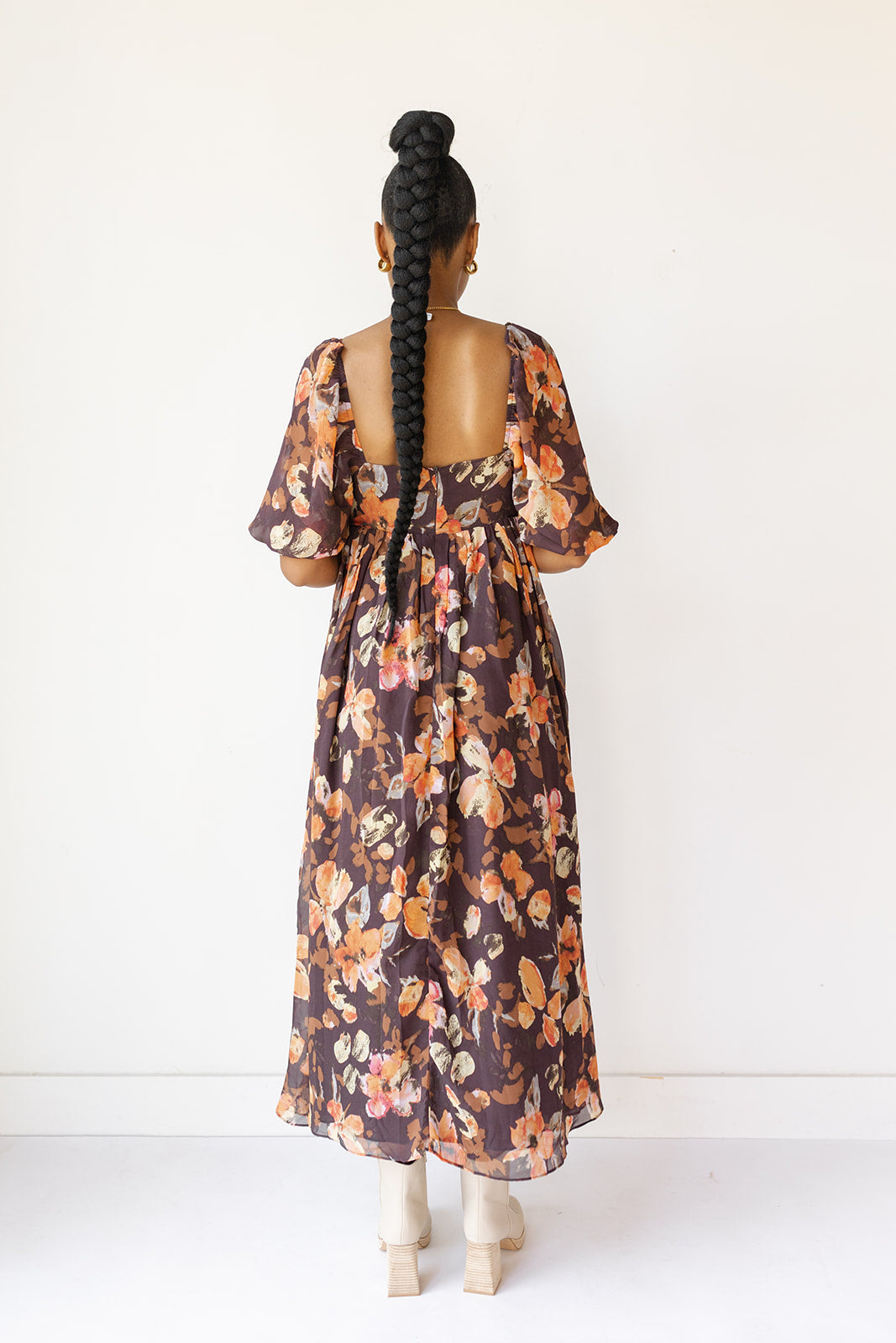 mode, miranda maxi floral dress