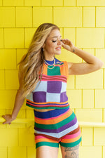 in the groove knit tank