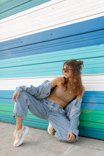 mode, kylie crop tank