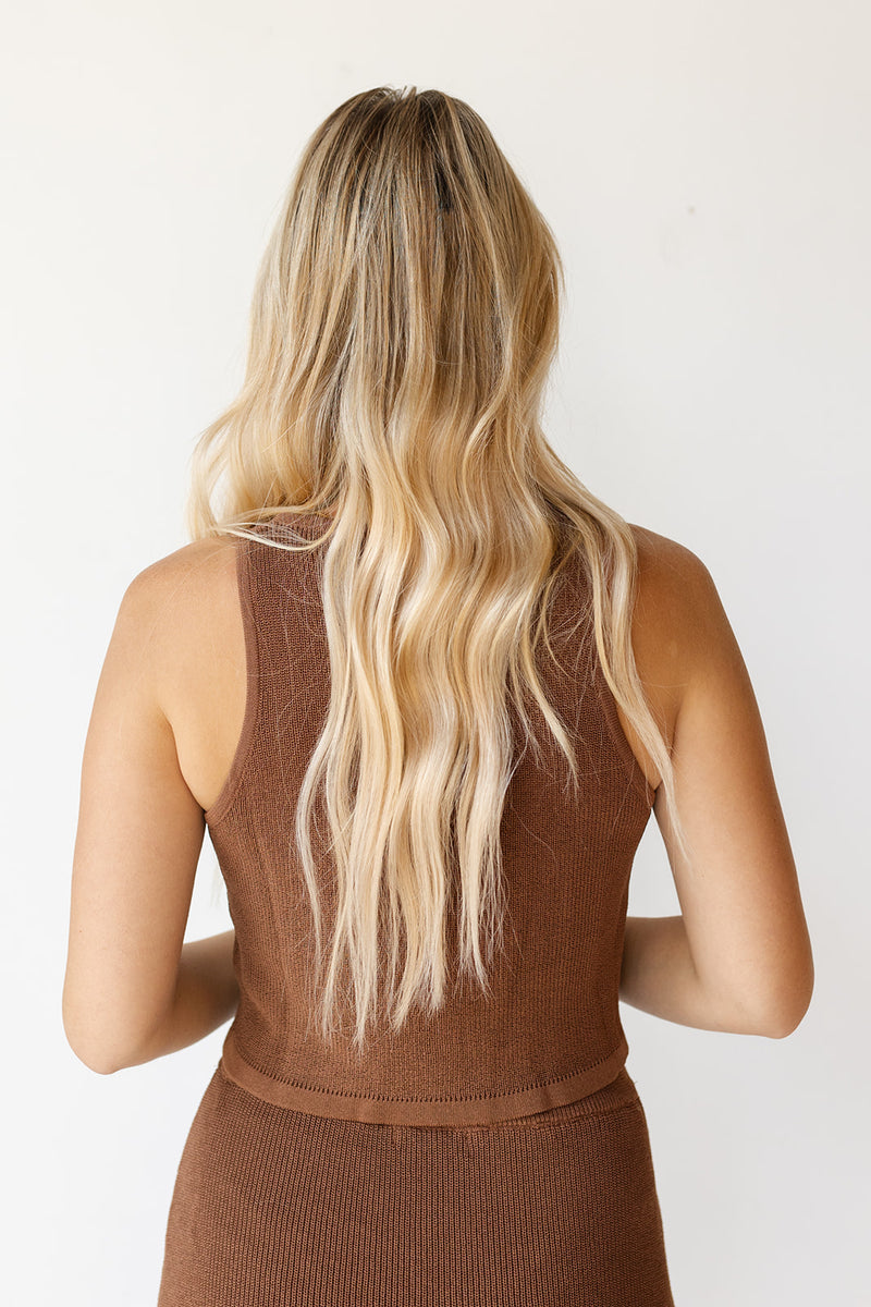 mode, arlette knitted vest