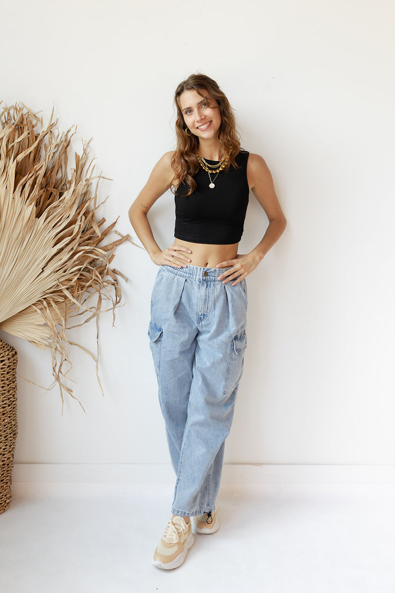 mode, kylie crop tank