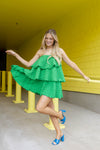 mode, bubble waffle dress
