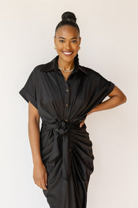 mode, rory midi tie dress