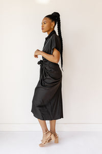 mode, rory midi tie dress