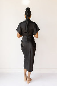 mode, rory midi tie dress