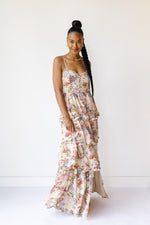 mode, rosa maxi dress