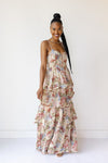 mode, rosa maxi dress