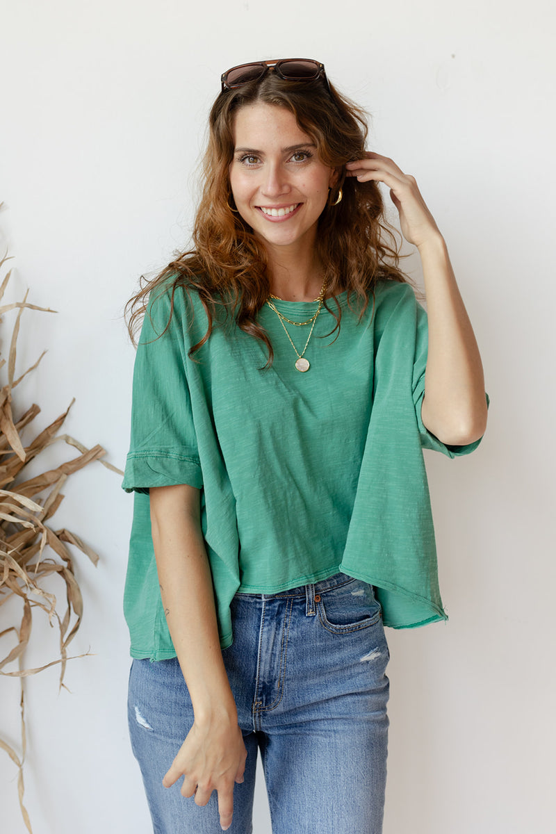 mode, washed t-shirt