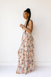 mode, rosa maxi dress