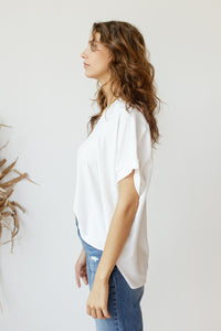 mode, nancy oversized v-neck