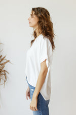 mode, nancy oversized v-neck