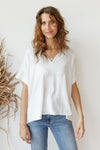 mode, nancy oversized v-neck