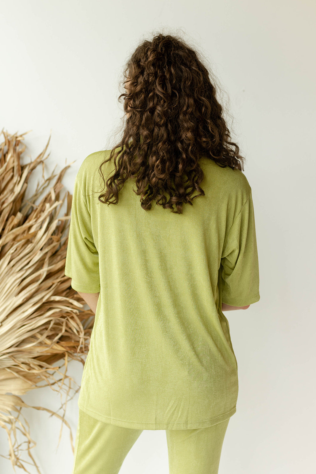 mode, jade shimmer top