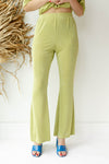 jade shimmer pants