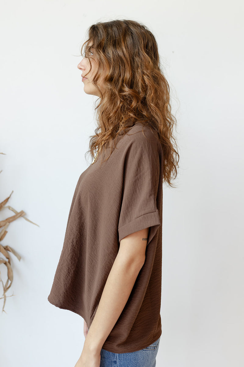mode, nancy oversized v-neck