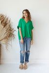mode, nancy oversized v-neck