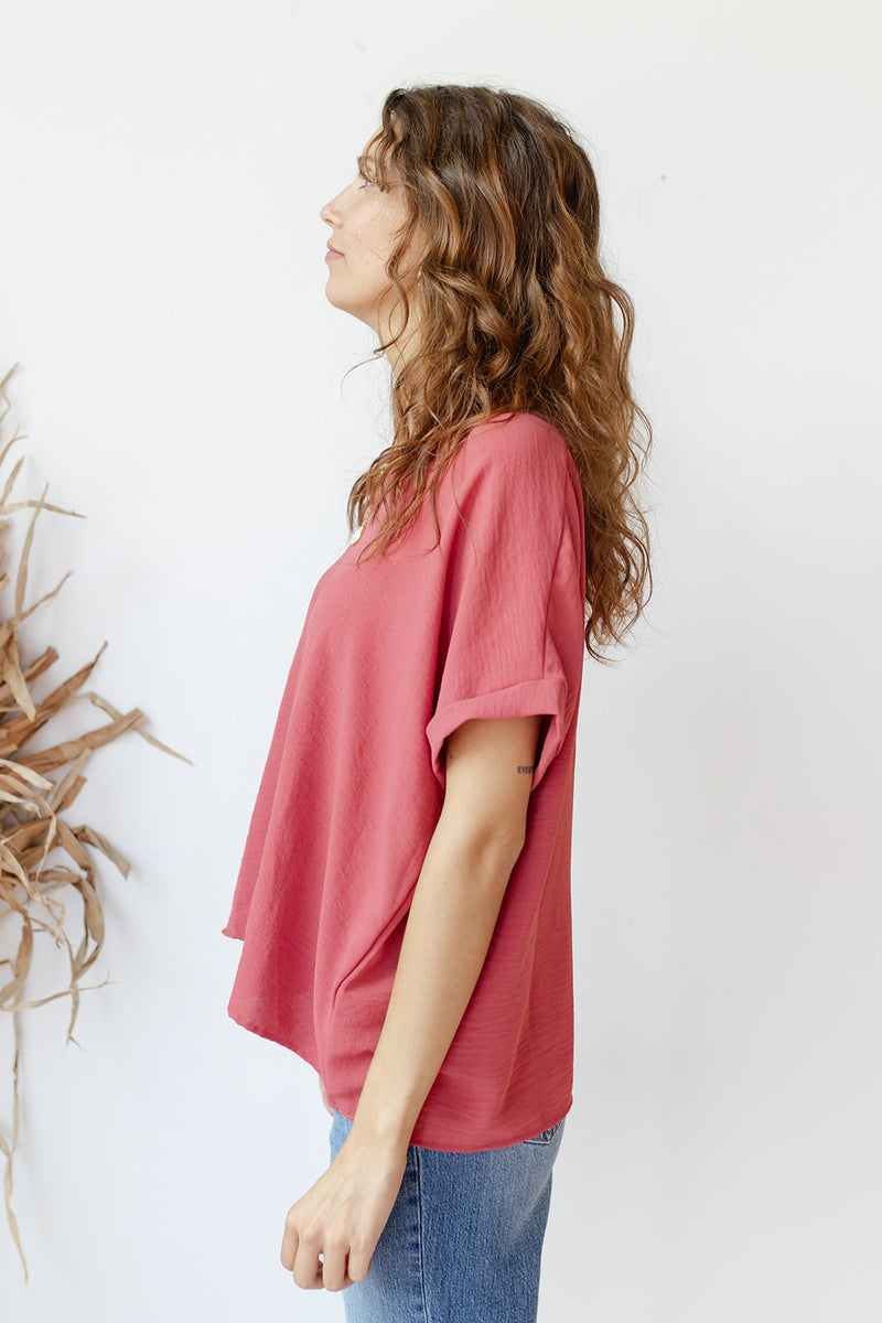 mode, nancy oversized v-neck