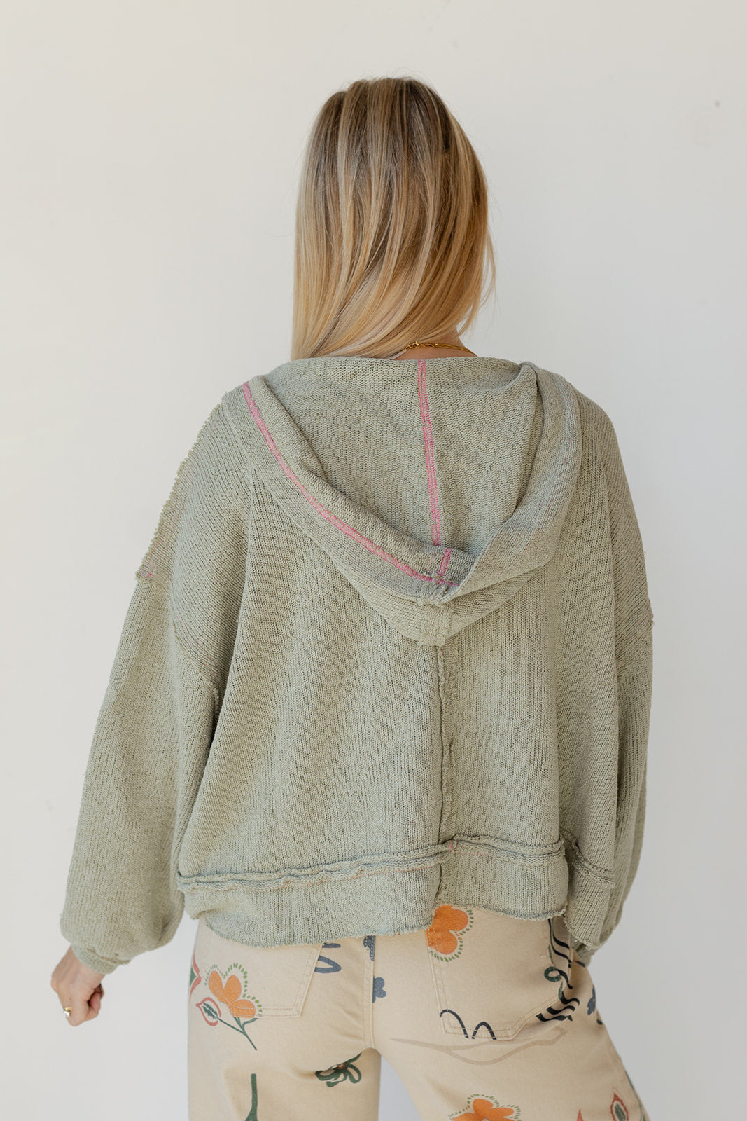 mode, halle hoodie