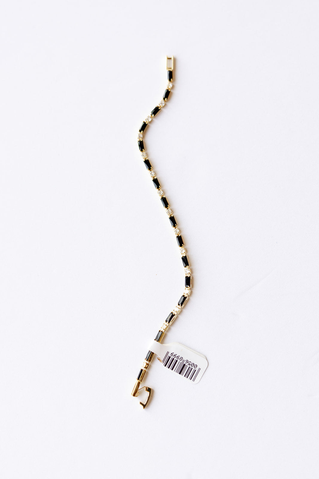 mode, nina tennis bracelet, onyx