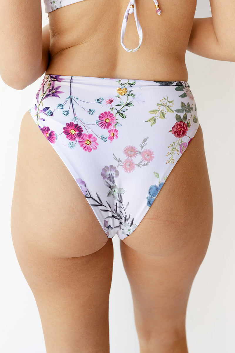 riley floral bikini bottoms