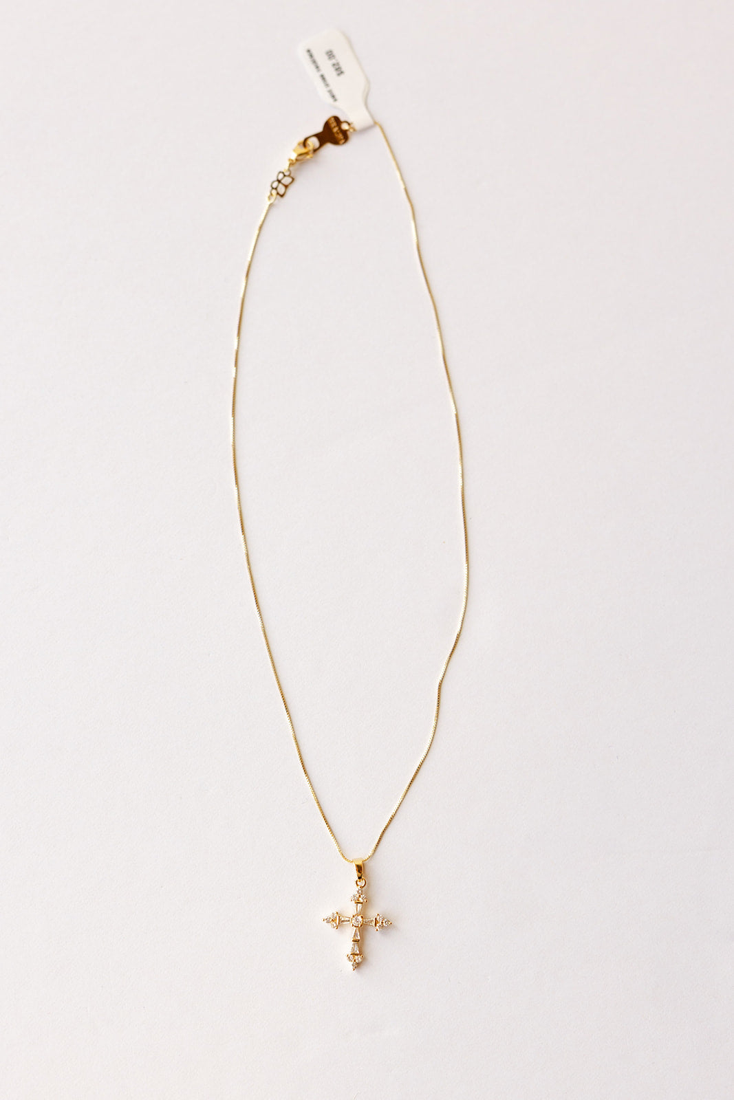 mode, saint cross necklace