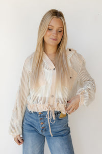 mode, caroline hoodie top