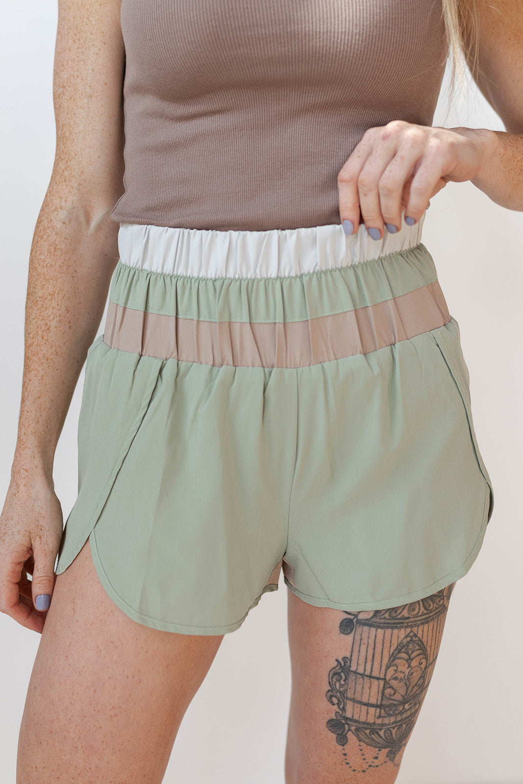 mode, neapolitan shorts