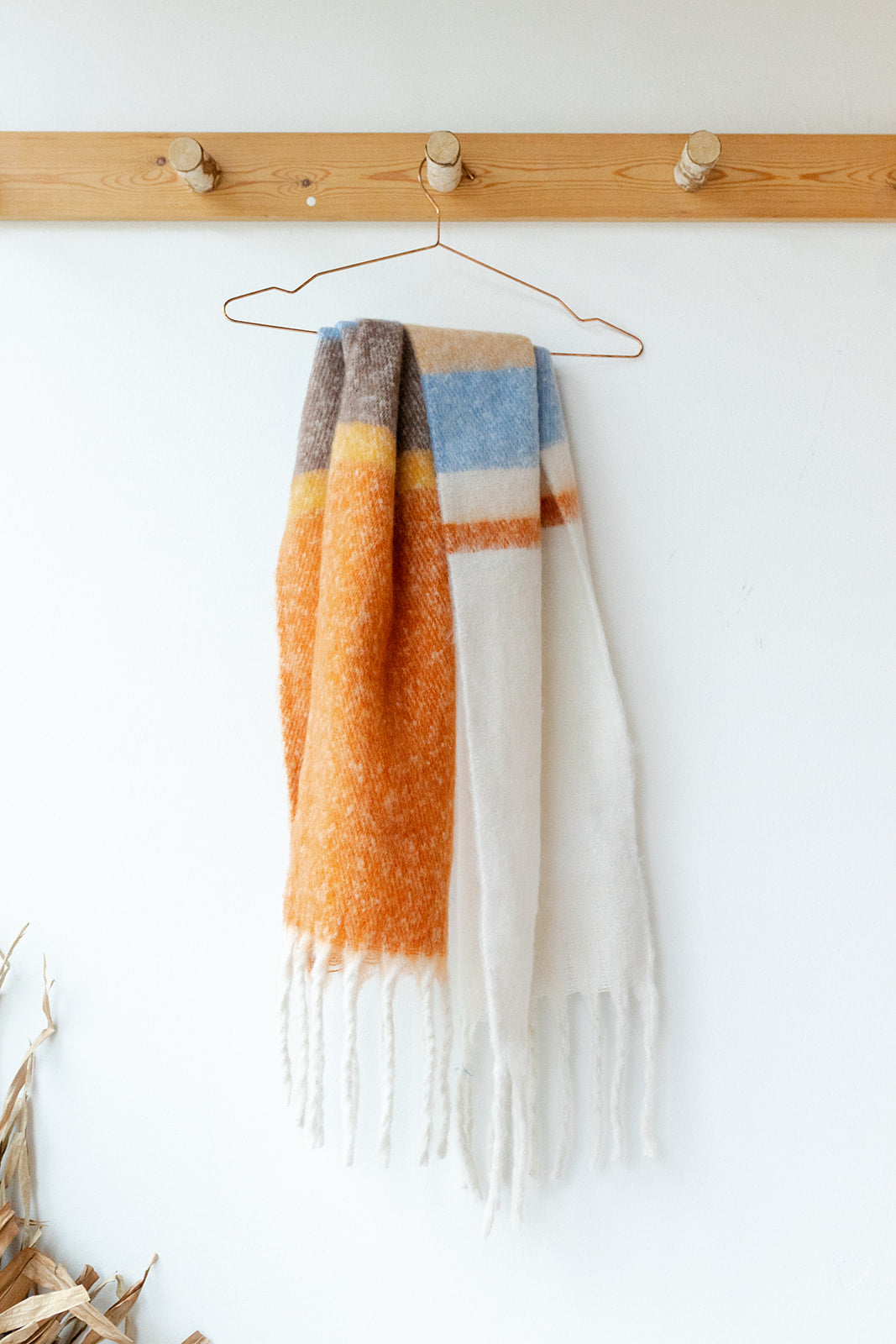mode, ember scarf, multi