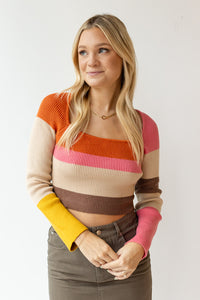 mode, rebekah knit top