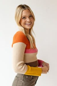 mode, rebekah knit top