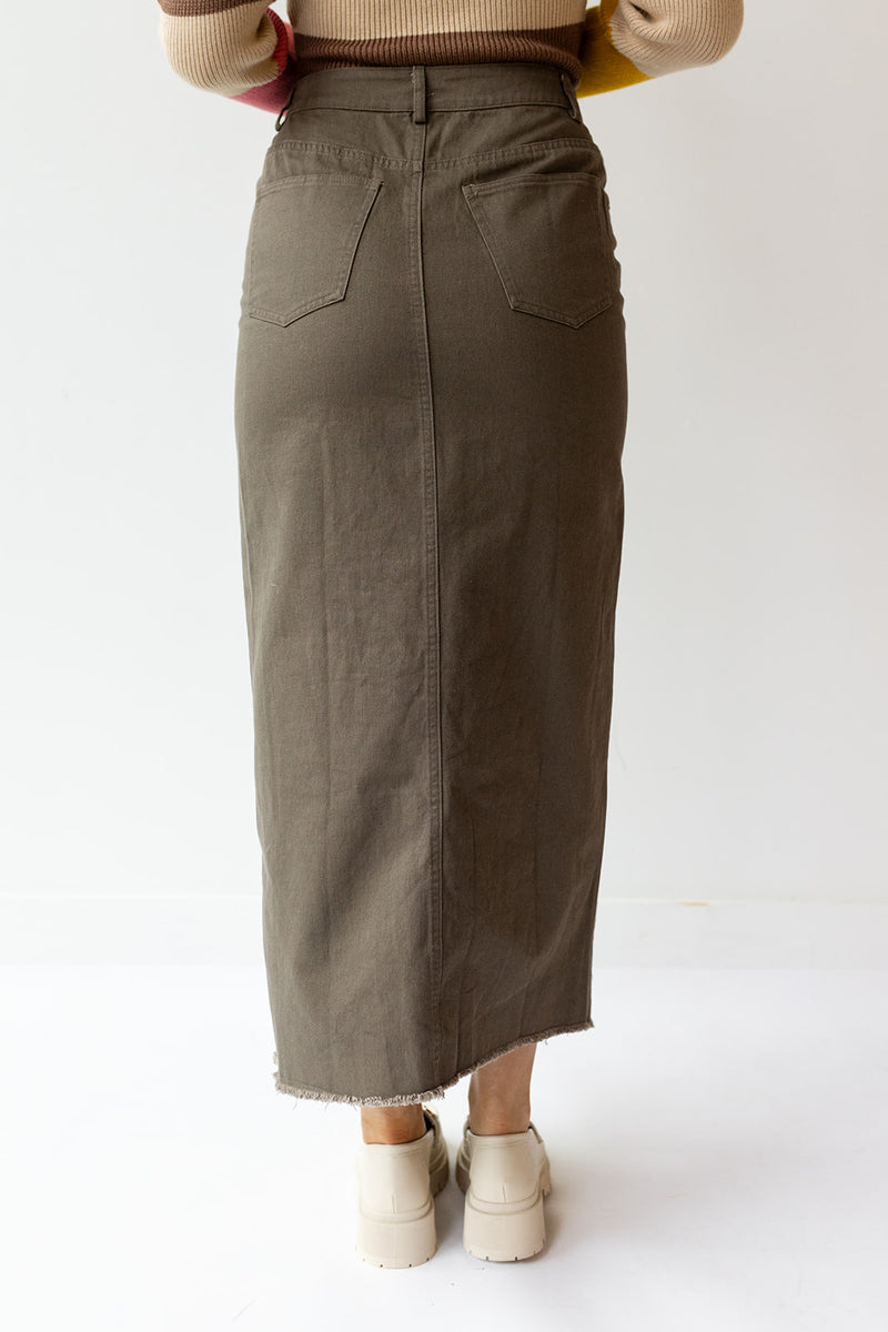 mode, leo denim skirt