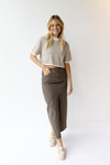 mode, sariah stripe knitted top