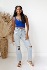 mode, jessica crop tank