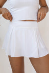 mode, walk + talk skort